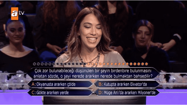 Kim Milyoner Olmak İster'de Müge Anlı Cevabı Herkesi Güldürdü