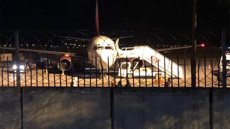 Irak'tan Gelen Uçak Karantinaya Alındı!