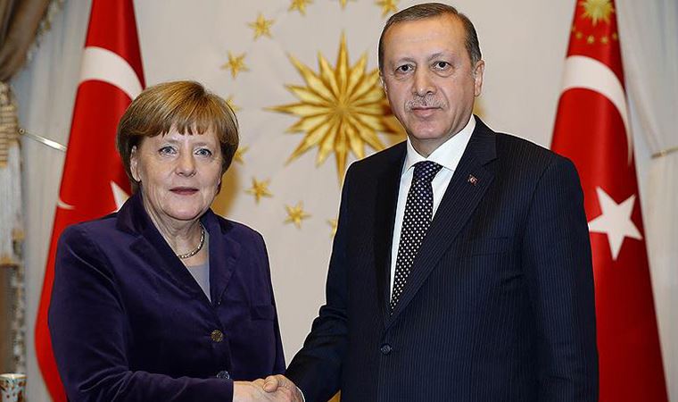 Cumhurbaşkanı Erdoğan ve Merkel Görüştü!