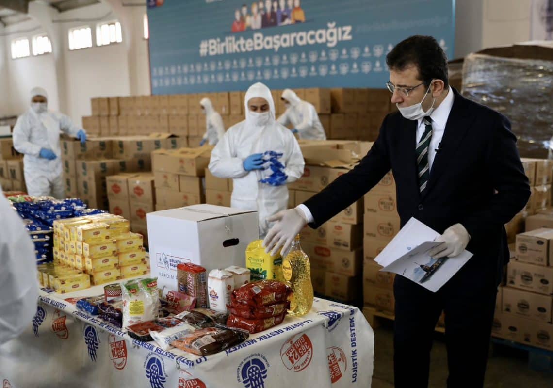 İmamoğlu’ndan Yardım Kolilerine İlişkin Açıklama