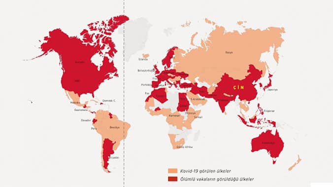Türkiye Koronavirüste Dünyada Kaçıncı Sırada Yer Alıyor?