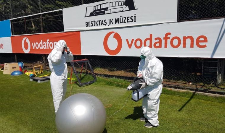 Beşiktaş Tesislerinde Dezenfekte Faaliyetleri Başladı!