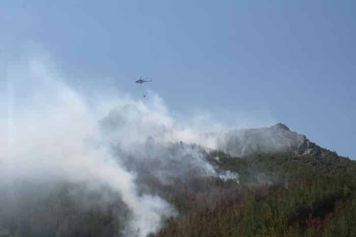 Antalya’da 3 Hektarlık Alan Yandı!