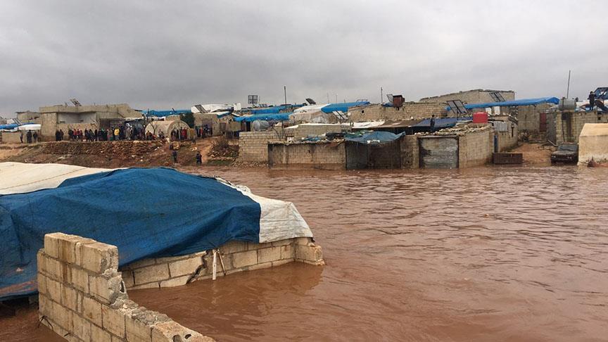 Mülteci Kampında Sel Felaketi!
