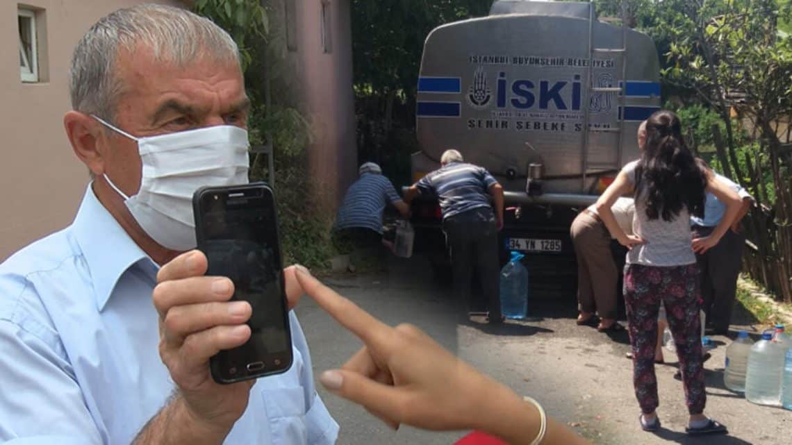 Şile'de Su Dağıtımı Yapan Tanker Tartışmalara Yol Açtı