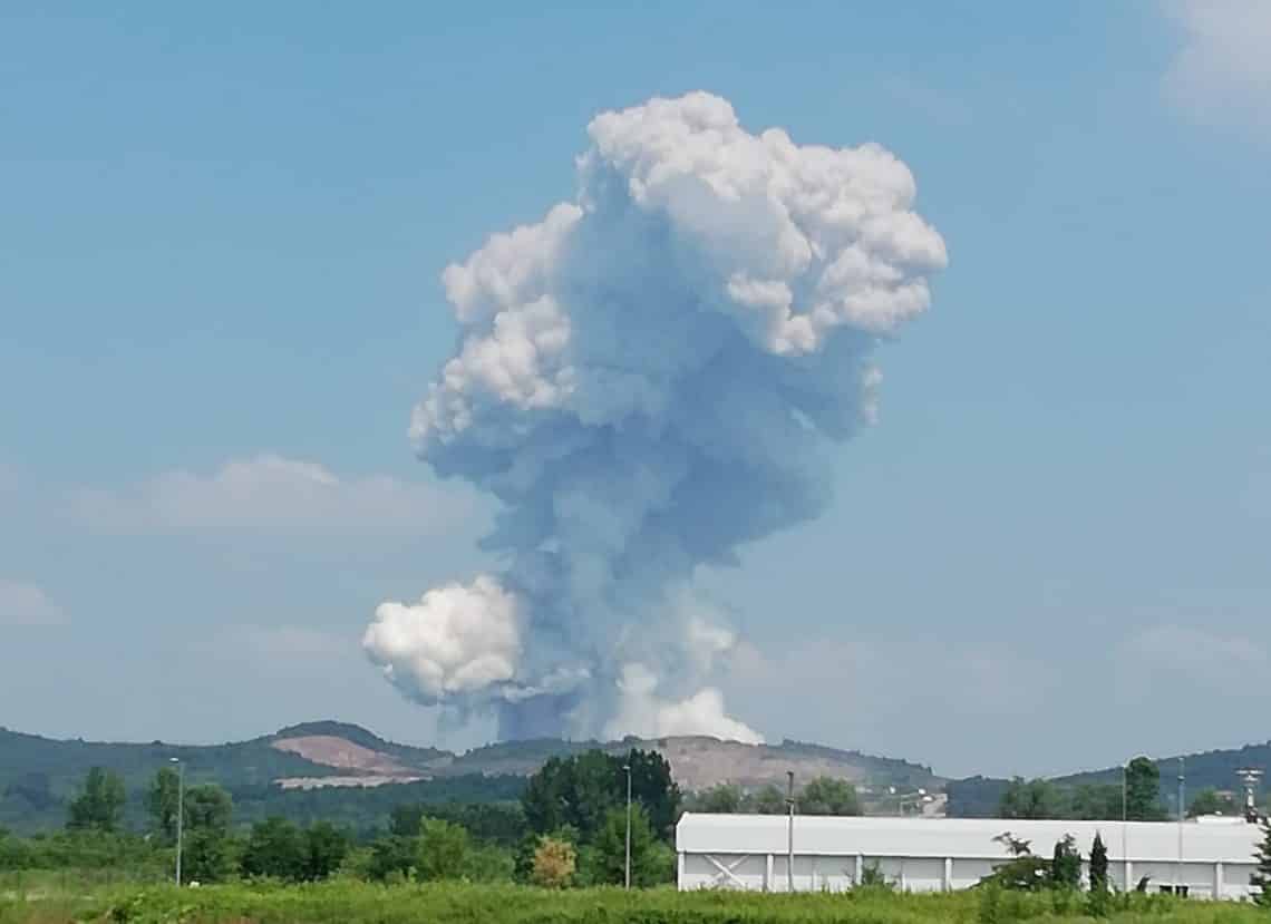 Havai Fişek Fabrikasında Patlama!