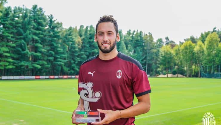 Serie A’da Temmuz Ayının Oyuncusu Hakan Çalhanoğlu!