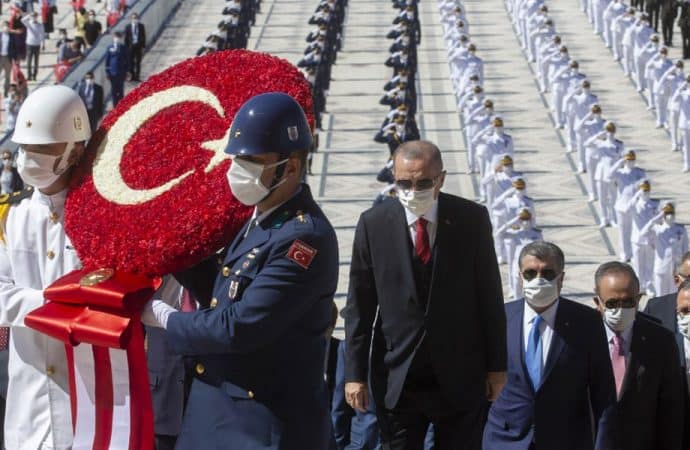 30 Ağustos Zafer Bayramı Kutlamaları Kapsamında Cumhurbaşkanı Erdoğan Anıtkabir’de!