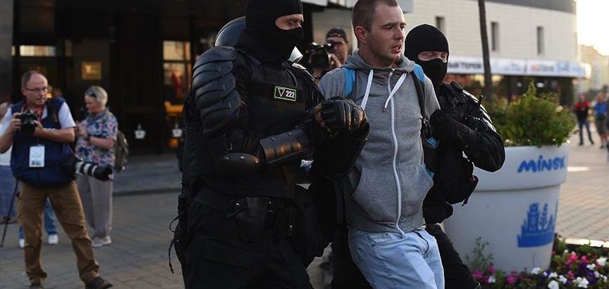 Belarus’ta Protestolar 4’üncü Gününde