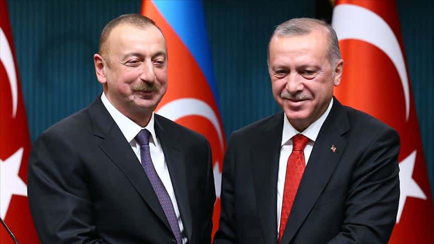 Aliyev Erdoğan’a Teşekkür Etti