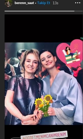 Beren Saat'in Annesi İle Yaptığı Paylaşım Sosyal Medya'yı Salladı