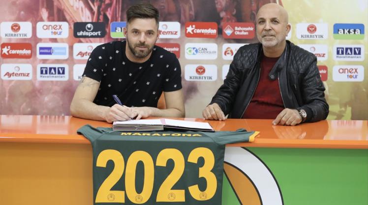Alanyaspor Marafona İle Sözleşme Uzattı