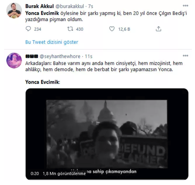 Yonca Evcimik'in Yeni Şarkısı Eleştiri Yağmuruna Tutuldu