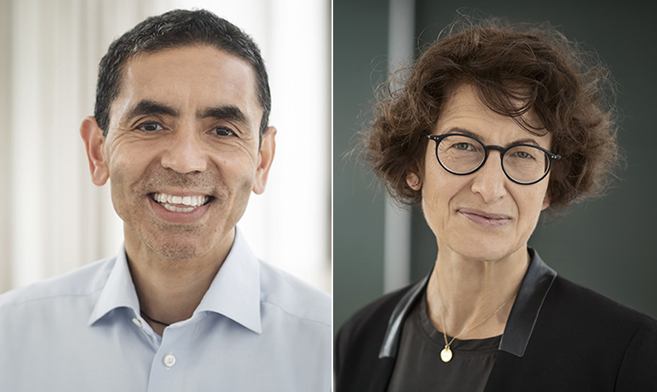 Koronavirüsün Seyrini Değiştiren Türeci ve Şahin Yılın Kişisi Seçildi