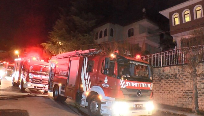 İstanbul Kartal’da Korkutan Yangın!