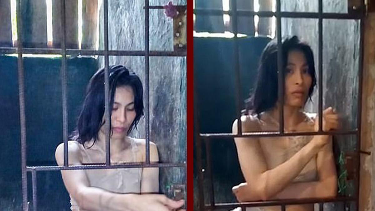 Psikolojik Rahatsızlıkları Bulunan Kadın Ailesi Tarafından Kafese Kapatıldı 