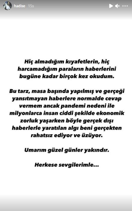 Hadise Hakkında Çıkan Haberlere Daha Fazla Dayanamayarak İsyan Etti