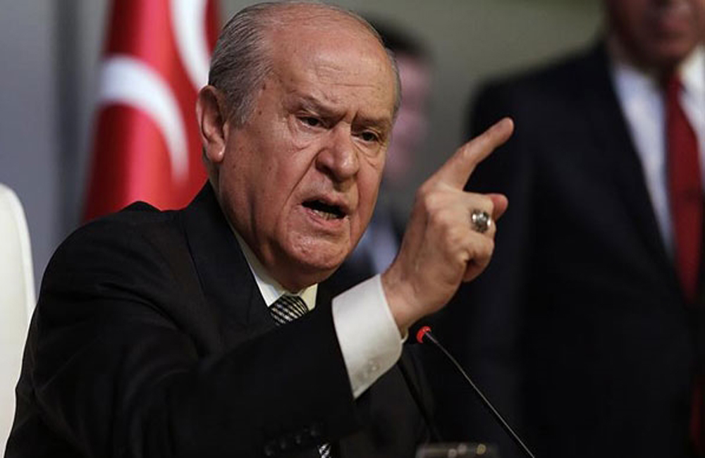 Bahçeli'den Davutoğlu'na Zehir Zemberek Sözler! 