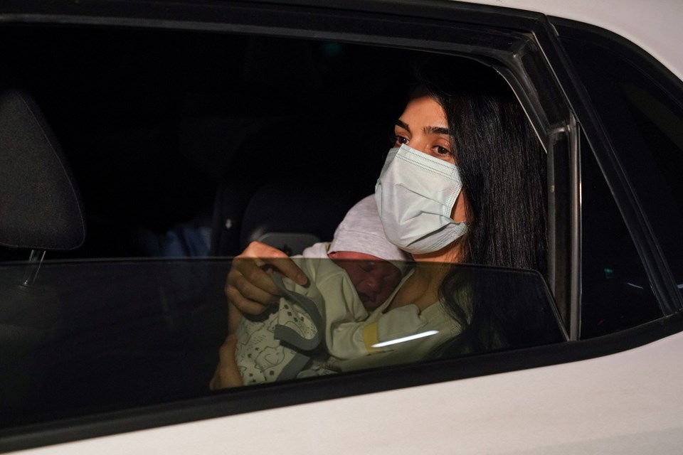 Avrasya Tüneli’nde Doğum Yaptı