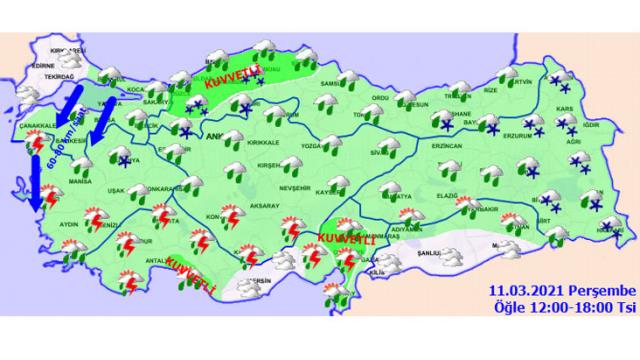 Yurdun Büyük Bir Kısmında Yağış Bekleniyor!
