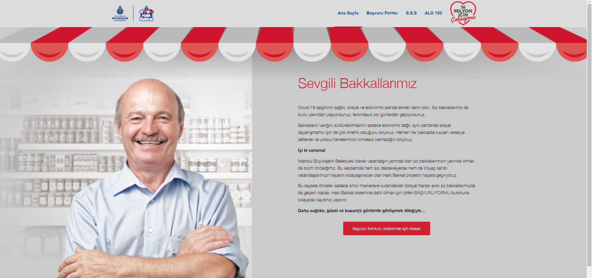 İBB’den Halk Bakkal Projesi