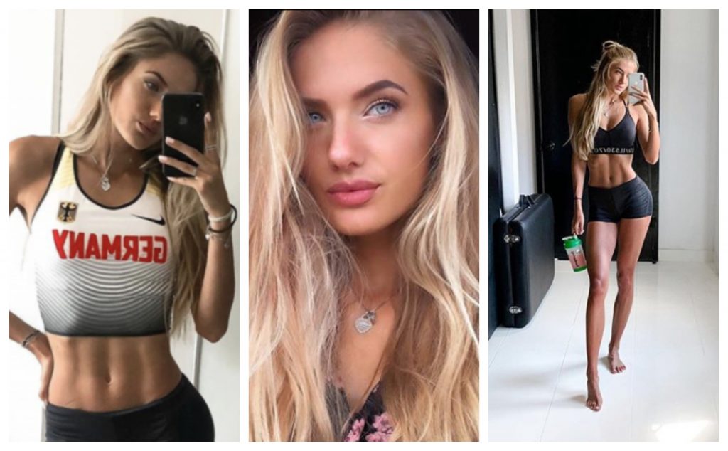 Seksi Atlet Alica Schmidt Hayranlarını Heyecanlandırdı