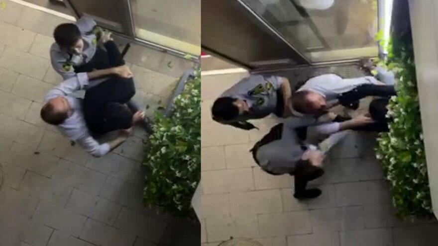 Bir Doktor, Oturduğu Sitenin Güvenlikleri Tarafından Darbedildi!