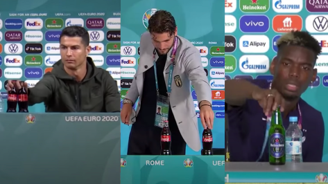 Ronaldo ve Pogba’nın “Coca-Cola” Tepkisine Locatelli De Katıldı!