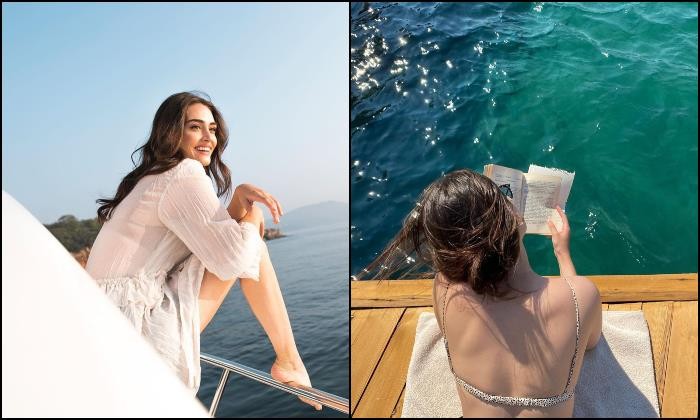 Esra Bilgiç Şezlong Pozuyla Instagramı Salladı!