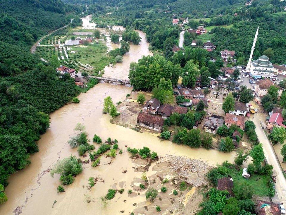 Son Dakika: Düzce’yi Sel Aldı!