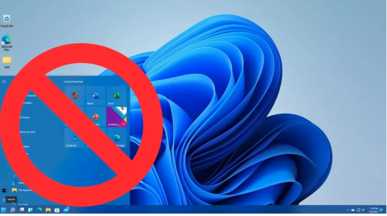 Windows 11’in Yeni Güncellemesinde Eski Tip Başlat Menüsüne Engel