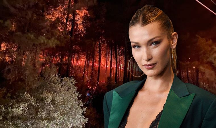 Bella Hadid Sütyensiz Sokağa Çıktı, Ortalık Karıştı