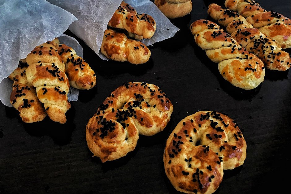 Hep Taze Kalan Mahlepli Tuzlu Kurabiye Tarifi