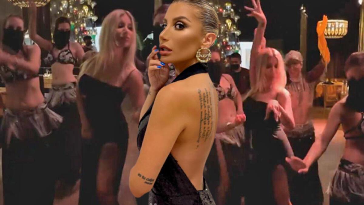 İrem Derici, Cem Belevi’nin Doğum Gününe Dansıyla Damga Vurdu