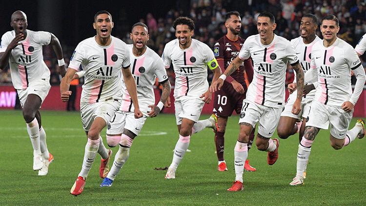 Paris Saint-Germain Uzatmada Güldü