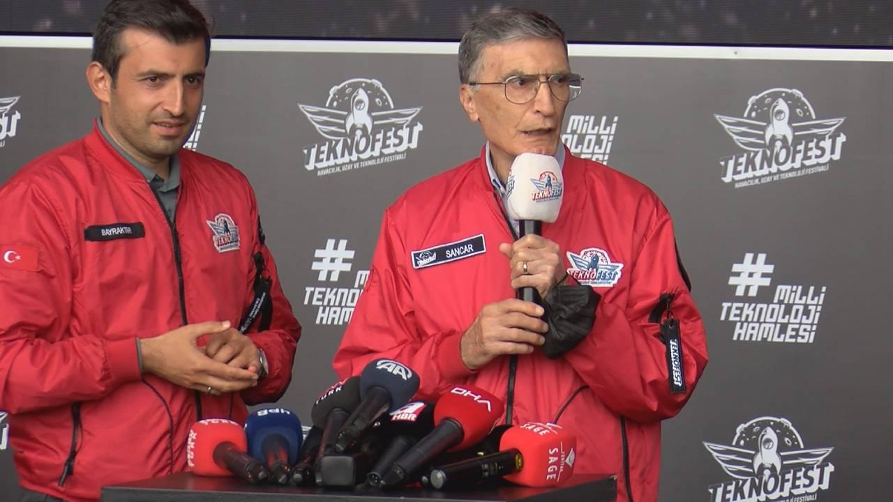 Aziz Sancar TEKNOFEST'te Yaptığı Açıklamalarla Güne Damga Vurdu