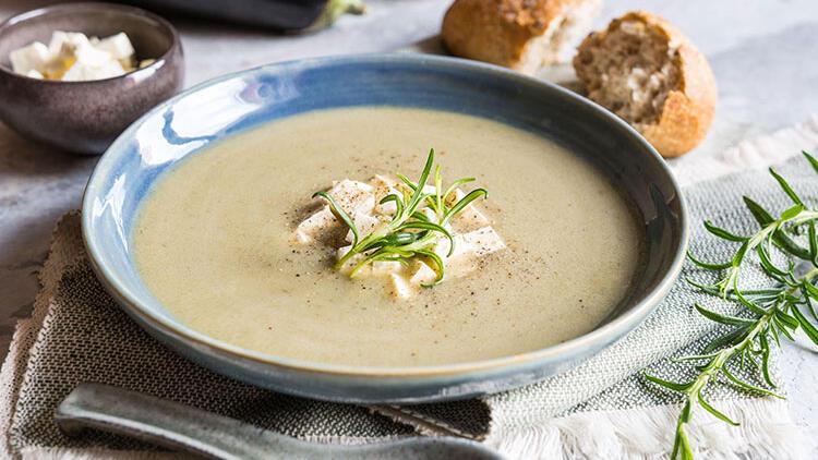 Köz Patlıcanlı Hünkar Çorbası Tarifi