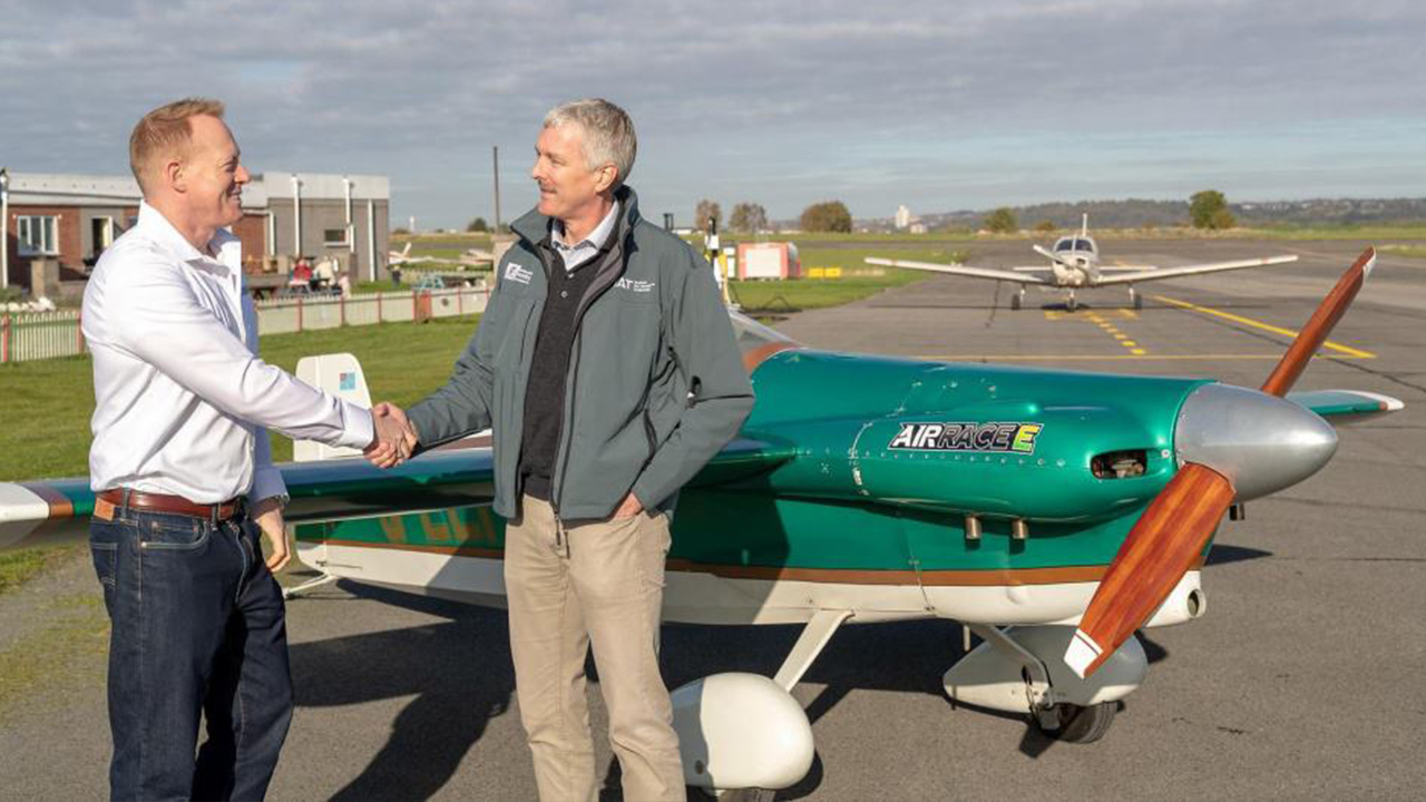 Tamamen Elektrikli Yarış Uçağı İlk Kez Test Edildi