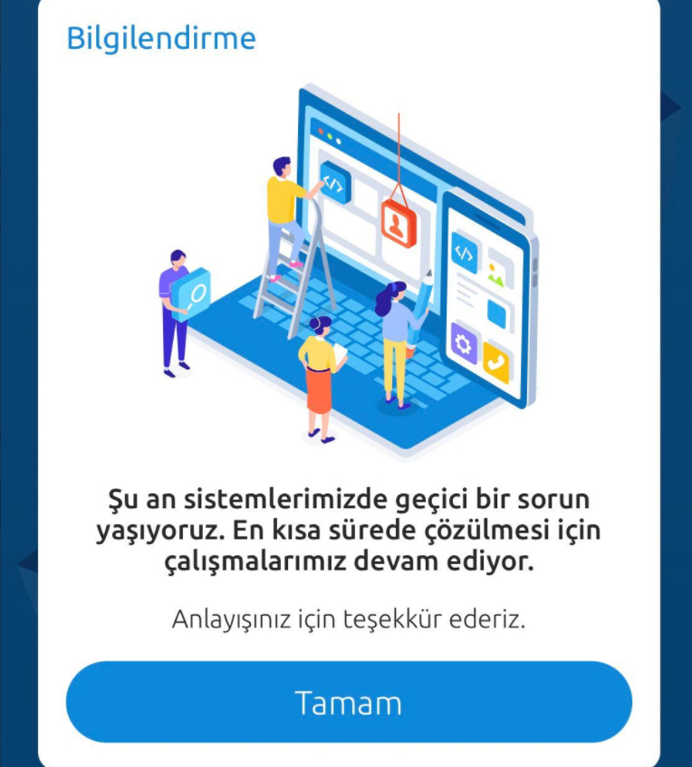 Bankların Mobil Uygulamalarında Erişim Sorunu Yaşanıyor