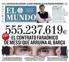 Messi’nin Barcelona Kontratı Basına Sızdı, İnanılmaz Rakam Ortaya Çıktı!