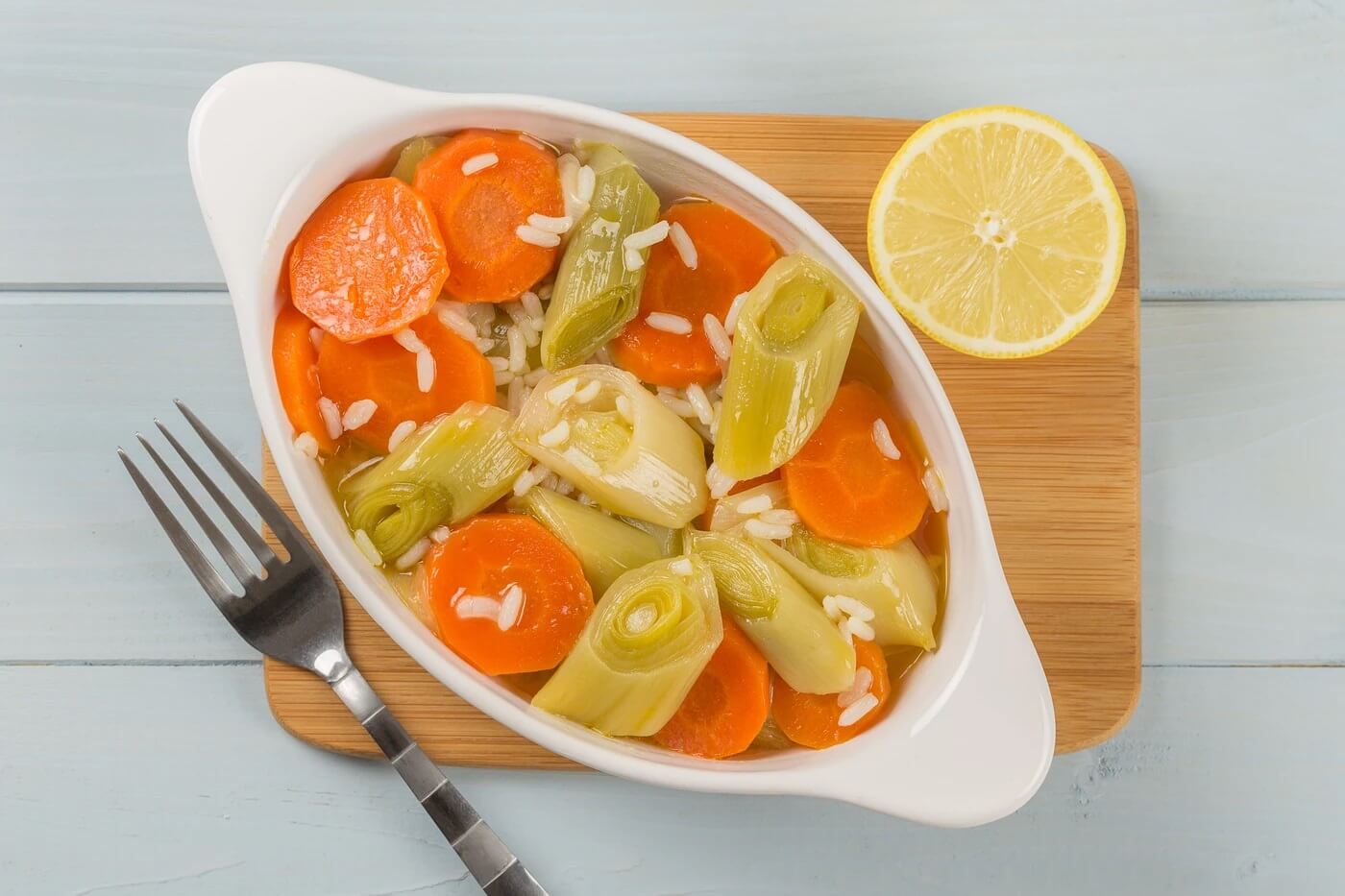 Portakal Soslu Zeytinyağlı Pırasa Tarifi