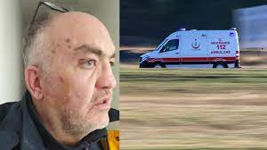 Ambulans Şoförü Trafikte Darp Edildi