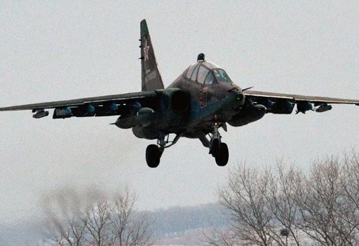 Son Dakika: Rus Su-25 Savaş Uçağı Düşürüldü