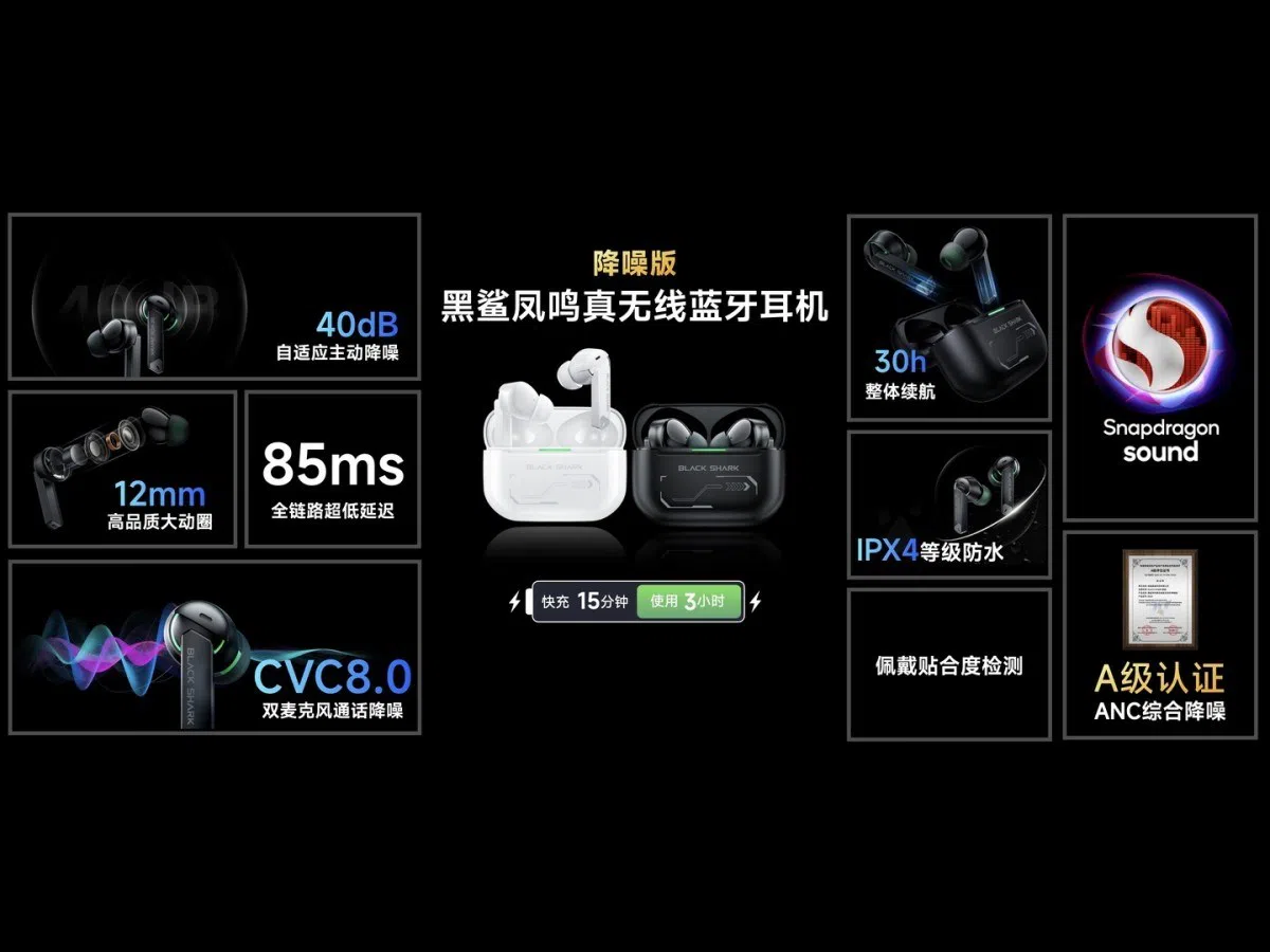 Black Shark’tan Yeni Kablosuz Kulaklık Geldi