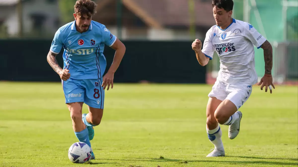 Trabzonspor-Empoli Maç sonuçu ne oldu? Trabzonspor-Empoli maç sonucu: 0-1