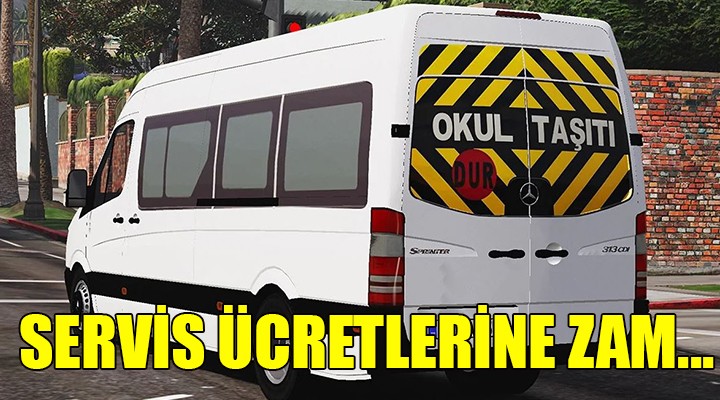 Okullar Açılırken bir Zam daha Geldi!! Servis Ücretlerine Zam.