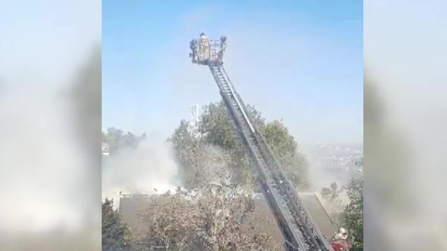 Son Dakika: Boğaziçi Üniversitesi'nde yangın!