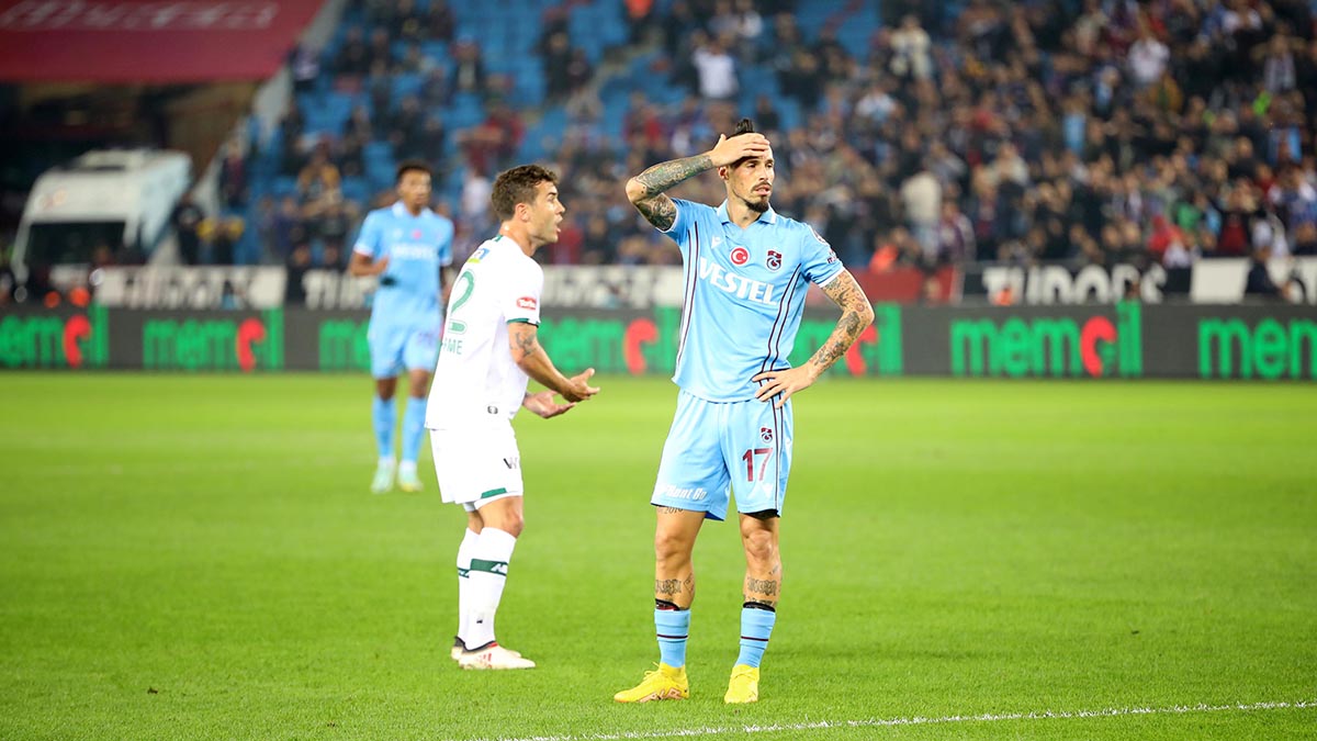 Trabzonspor Avantajı Koruyamadı Konyaspor 1 Puanı Kaptı