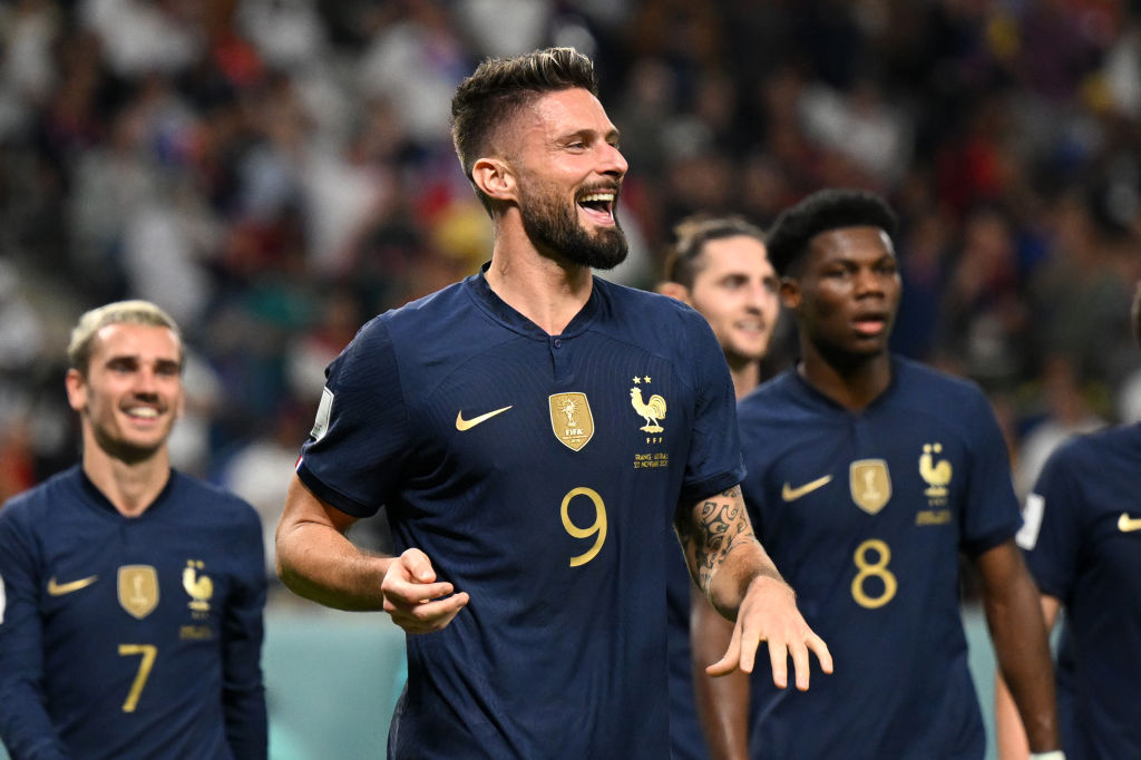 Olivier Giroud 2 Rekor Kırıp Fransa Tarihine Geçti