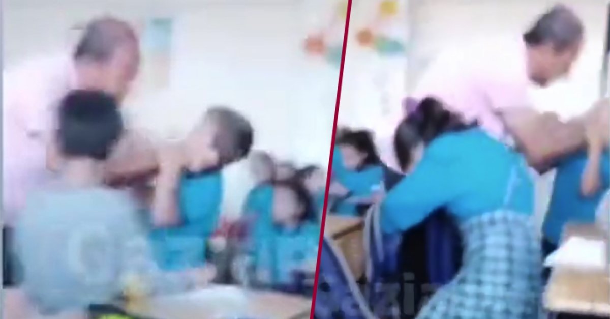 Öğrencisinin Boğazını Sıktı!